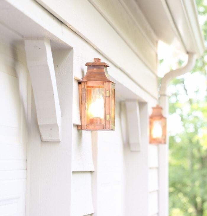 铜灯笼——永恒而美丽的户外照明，随着时间的推移，只会看起来更漂亮