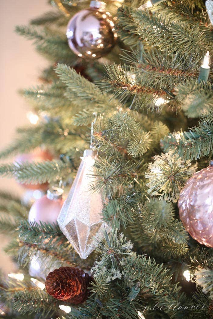 漂亮的圣诞树装饰想法
